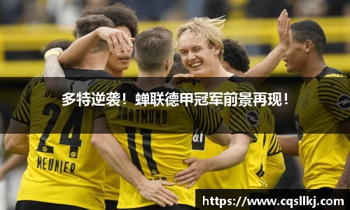 多特逆袭！蝉联德甲冠军前景再现！